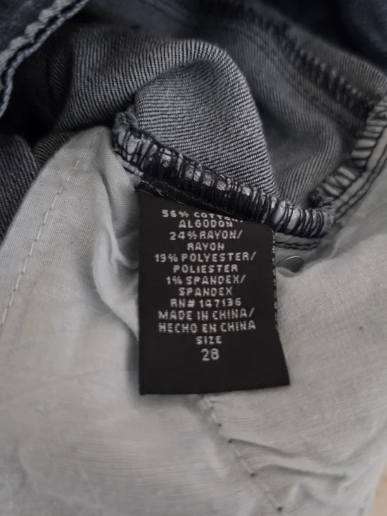 1822 Denim Dark Indigo Flare Jeans - Picture 3 of 3